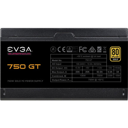 EVGA SuperNOVA 750W 80 Plus Gold Power Supply Fully Modular Auto Eco Mode