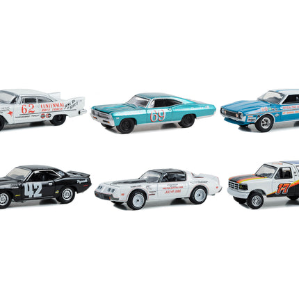 "Pikes Peak International Hill Climb" Series 1 Set of 6 pieces 1/64 Diecast Model Cars by Greenlight