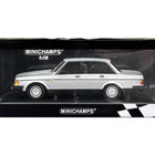 1986 Volvo 240 GL Silver Metallic Limited Edition to 380 pieces Worldwide 1/18 Diecast Model Car by Minichamps