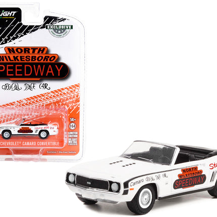 1969 Chevrolet Camaro Convertible "North Wilkesboro Speedway Official Pace Car" (North Carolina) "Hobby Exclusive" Series 1/64 Diecast Model Car by Greenlight