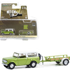 1970 Harvester Scout Lime Green Metallic with Alpine White Top and Utility Trailer 