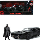 Batmobile Matt Black with Batman Diecast Figure 