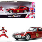 1967 Toyota 2000GT RHD (Right Hand Drive) Red Metallic and Red Ranger Diecast Figurine 