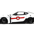 2020 Toyota Supra White and Rick Hunter Diecast Figurine 