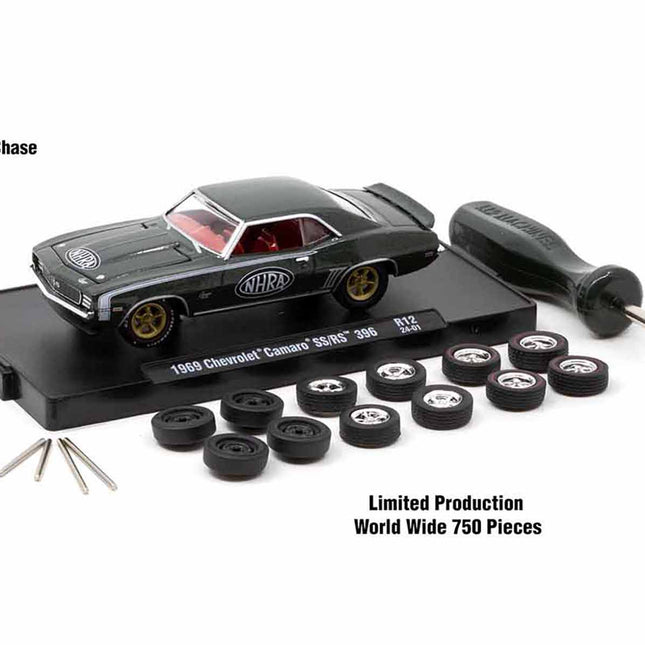 "Auto Wheels" 3 piece Car Set Release 12 Limited Edition to 5000 pieces Worldwide 1/64 Diecast Model Cars by M2 Machines