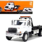 International DuraStar 4400 Flatbed Tow Truck White 1/24 Diecast Model by Jada