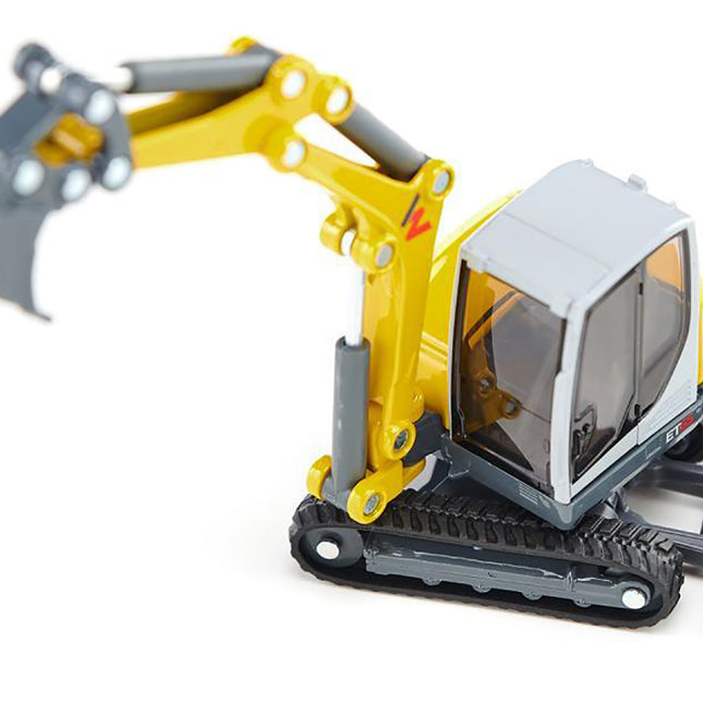 Wacker Neuson ET65 Track Excavator Yellow and Gray 1/50 Diecast Model by Siku