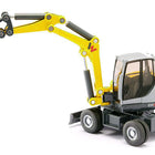 Wacker Neuson EW65 Mobile Excavator Yellow and Gray 1/50 Diecast Model by Siku