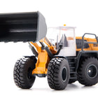 Liebherr L556 Wheel Loader Yellow with White Cabin 1/50 Diecast Model by Siku