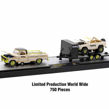 Auto Haulers Set of 3 Trucks Release 53 Limited Edition to 8400 pieces Worldwide 1/64 Diecast Model Cars by M2 Machines