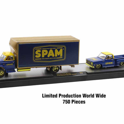 Auto Haulers Set of 3 Trucks Release 55 Limited Edition to 8400 pieces Worldwide 1/64 Diecast Model Cars by M2 Machines