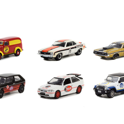 "Running on Empty" 6 piece Set Series 14 1/64 Diecast Model Cars by Greenlight