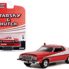 1976 Ford Gran Torino Red with White Stripes (Crashed Version) 