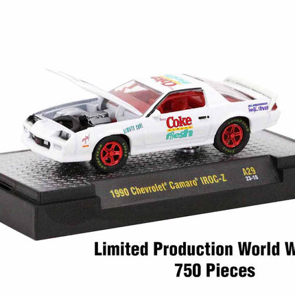 "Coca-Cola" Set of 3 pieces Release 29 Limited Edition to 5250 pieces Worldwide 1/64 Diecast Model Cars by M2 Machines