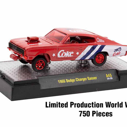 "Coca-Cola" Set of 3 pieces Release 43 Limited Edition to 10000 pieces Worldwide 1/64 Diecast Model Cars by M2 Machines