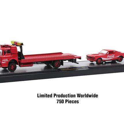 Auto Haulers "3 Sodas" Set of 3 pieces Release 15 Limited Edition to 8400 pieces Worldwide 1/64 Diecast Model Cars by M2 Machines