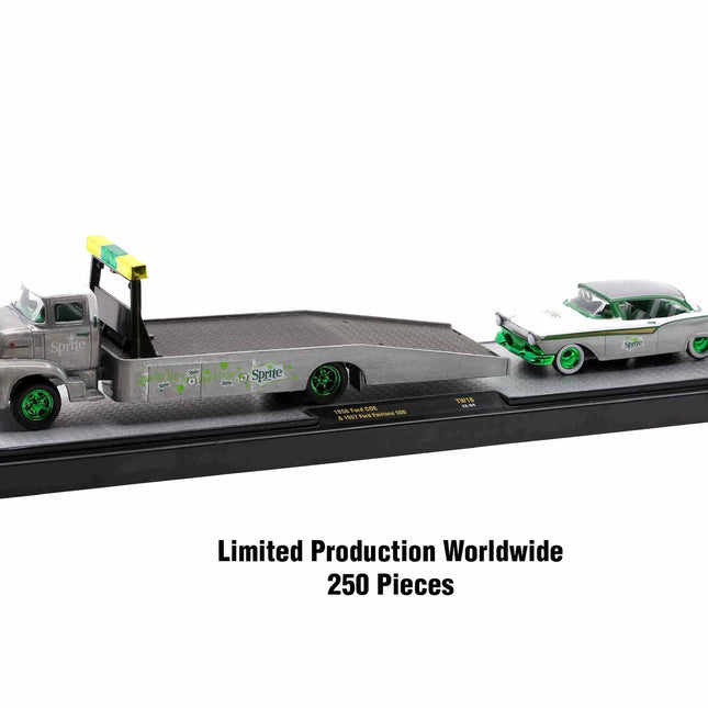 Auto Haulers "Sodas" Set of 3 pieces Release 18 Limited Edition to 8400 pieces Worldwide 1/64 Diecast Models by M2 Machines