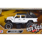 2021 Jeep Gladiator Rubicon Off-Road Pickup Truck White with Black Top 