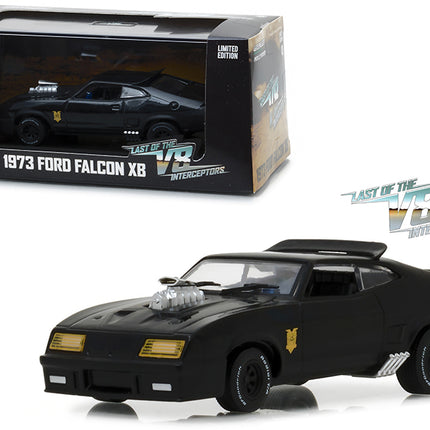 1973 Ford Falcon XB Black "Last of the V8 Interceptors" (1979) Movie 1/43 Diecast Model Car  by Greenlight