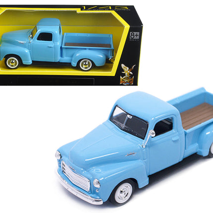 1950 GMC Pickup Truck Light Blue 1/43 Diecast Model Car by Road Signature