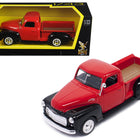 1950 GMC Pickup Truck Red and Black 1/43 Diecast Model Car by Road Signature