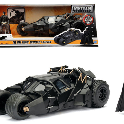 2008 "The Dark Knight" Tumbler Batmobile with Batman Diecast Figurine 1/24 Diecast Model Car by Jada