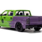 2014 RAM 1500 Pickup Truck Green and Purple and Hulk Diecast Figure 