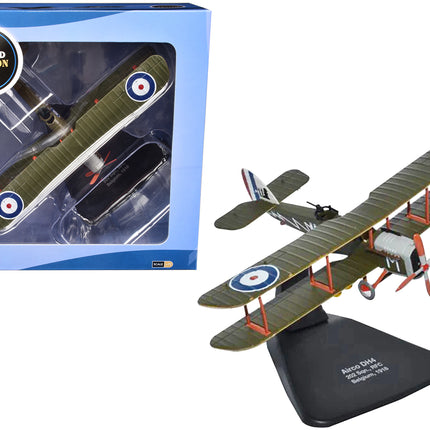 Airco DH4 Bomber Plane "202 Squadron RFC" (1918) "Oxford Aviation" Series 1/72 Diecast Model Airplane by Oxford Diecast