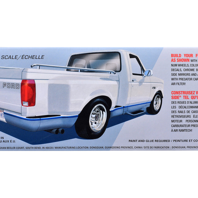 Skill 2 Model Kit 1992 Ford F-150 Flare Side Pickup Truck 1/25 Scale Model by AMT