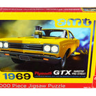 Jigsaw Puzzle 1969 Plymouth GTX Hardtop Pro Street MODEL BOX PUZZLE (1000 piece) by AMT