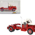 1953 B-61 Truck Tractor Red and Beige 