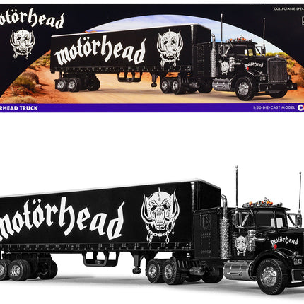 "Motorhead" Transport Truck Black 1/50 Diecast Model by Corgi