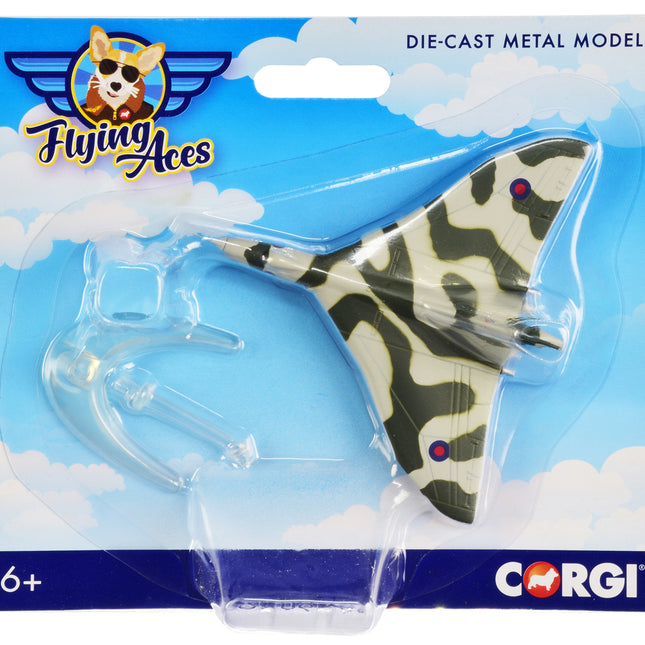 Avro Vulcan Strategic Bomber Aircraft "RAF" "Flying Aces" Series Diecast Model by Corgi