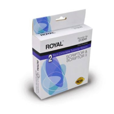 Royal Scriptor Typwrtr Rib 2pk