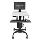 WorkFit-C, Single LD Sit-Stand Workstation