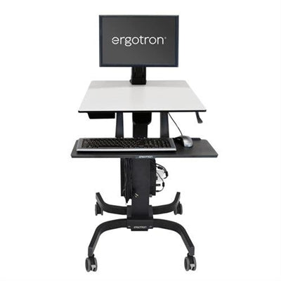 WorkFit-C, Single LD Sit-Stand Workstation