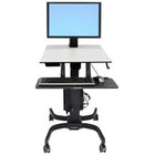 WorkFit-C, Single HD Sit-Stand Workstation