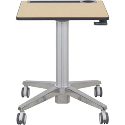 Ergotron Mobile Desk, Fusion Maple