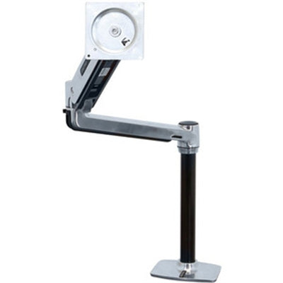 LX HD Sit-Stand Desk Mount LCD Arm, Polished