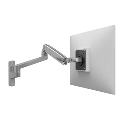 MXV WALL MONITOR ARM (POLISHED ALUMINUM)