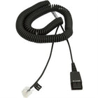 COILED MOD QD cord with RJ 45