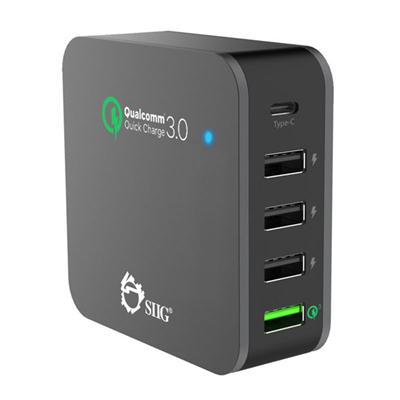 5Port Smart USB Charger Blk