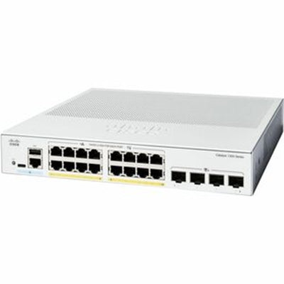 Cat 1300 16-port GE PoE 4x10G