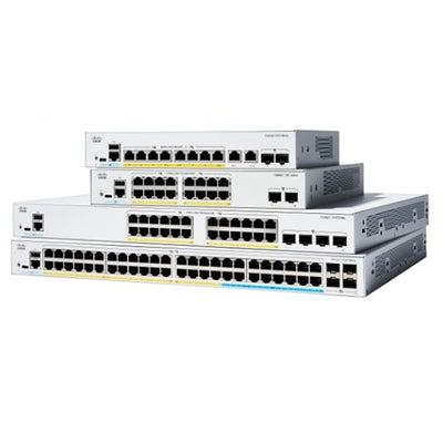 Cat 1300 48-port GE PoE 4x10