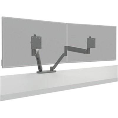 12" Monitor Arm Mount Dual Slv