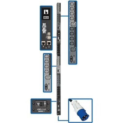 3Phase PDU Switched 14.5kW 20