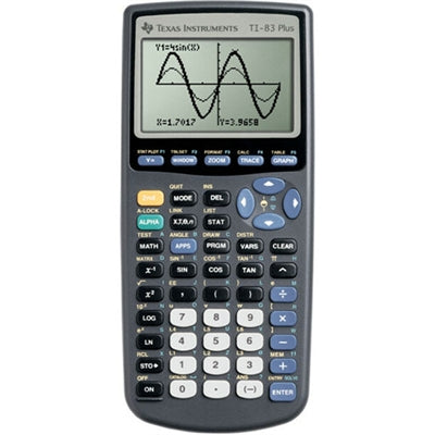 TI 83 Plus Graphics Calculator