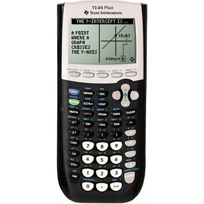 TI 84 Plus Graphics Calculator