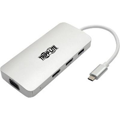 USB C Dock 2x HDMI VGA 1080p