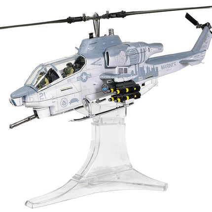 Bell AH-1W Whiskey Cobra Attack Helicopter (NTS Exhaust Nozzle) "U.S Marine Corps Squadron 167 9/11 tribute Camp Bastion Afghanistan" (December 2012) 1/48 Diecast Model by Forces of Valor